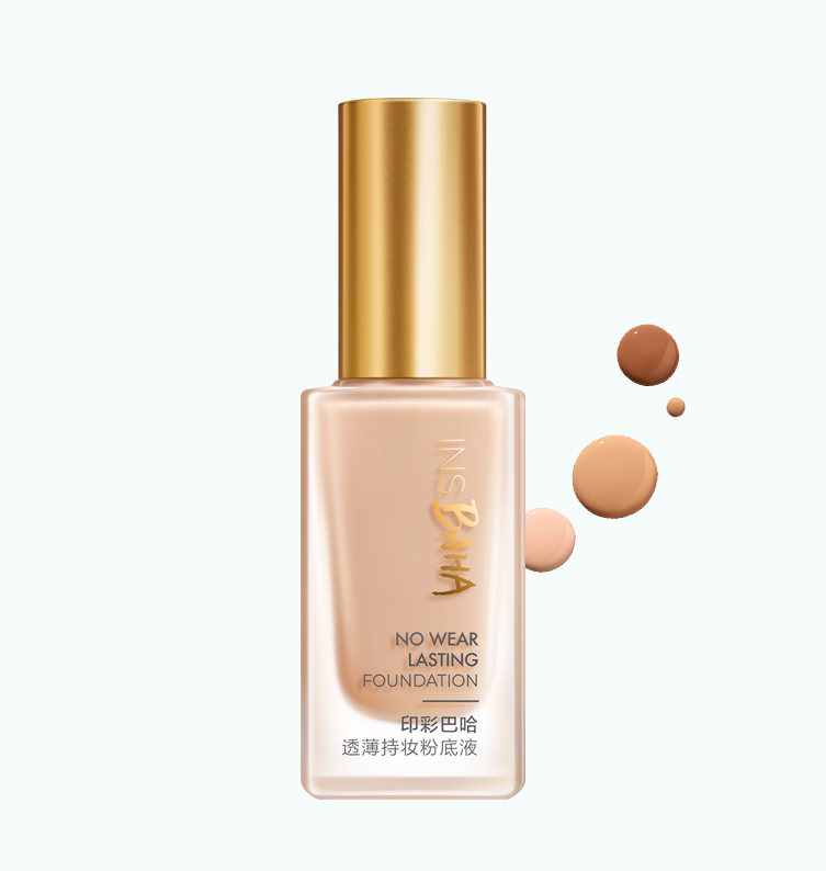 万利印彩巴哈透薄持妆粉底液-柔雾型/柔润型